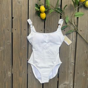 🍋 Micheal Kors One Piece Tank Style Swim Suit•NWT